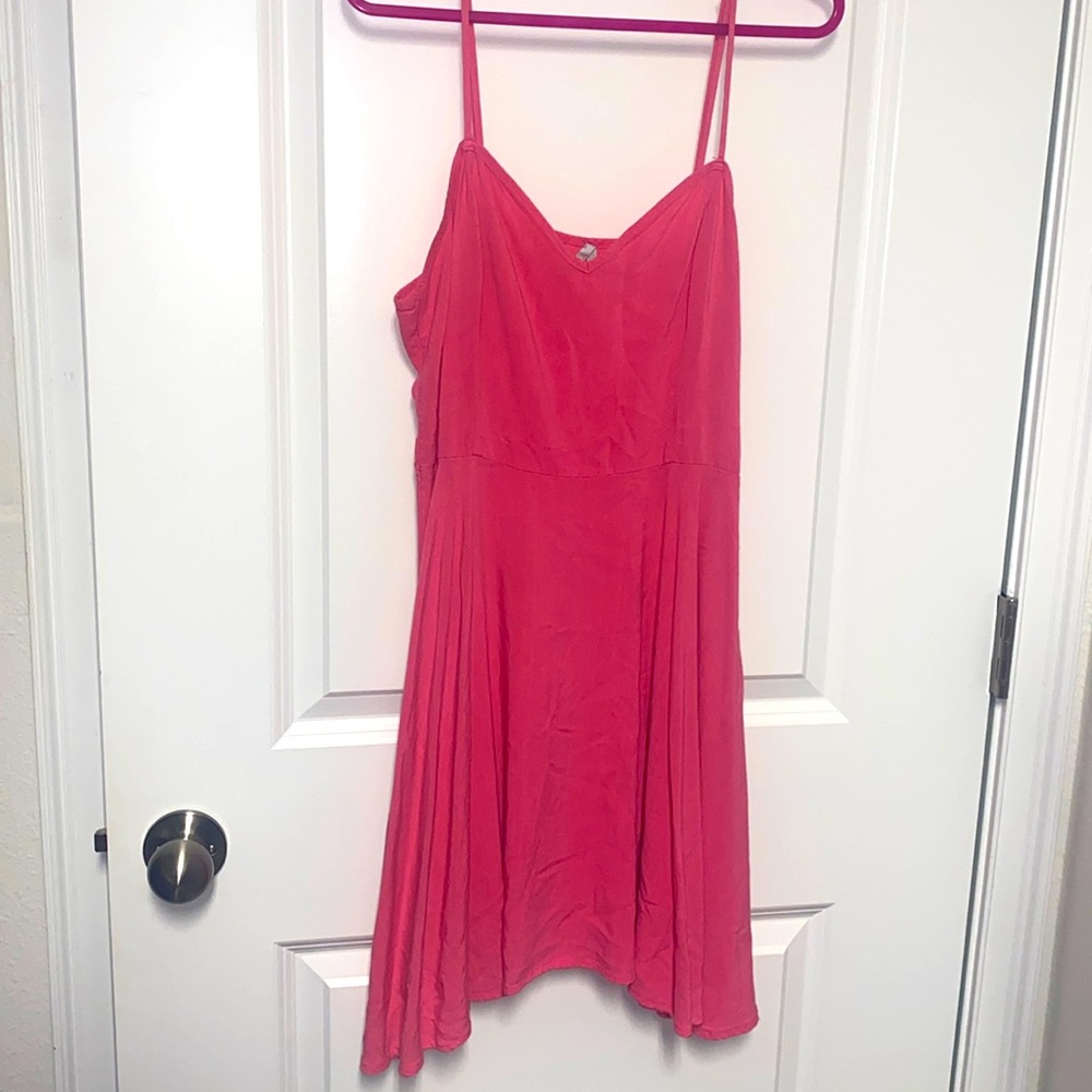 Pink Flowy Dress